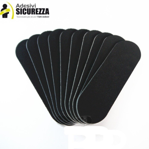 Folha adesiva antiderrapante preta para skate e prancha - 230mm