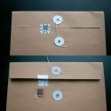 108 Adhesive labels hologram seals of guarantee and safety QR