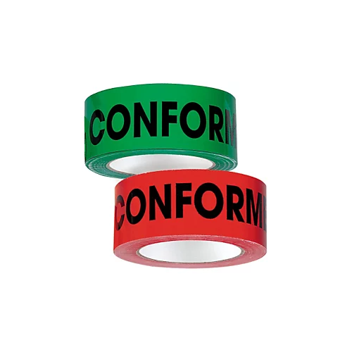 6 Silent Polypropylen-Klebe-Signalband Konform/Nicht konform