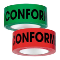 6 Silent Polypropylen-Klebe-Signalband Konform/Nicht konform