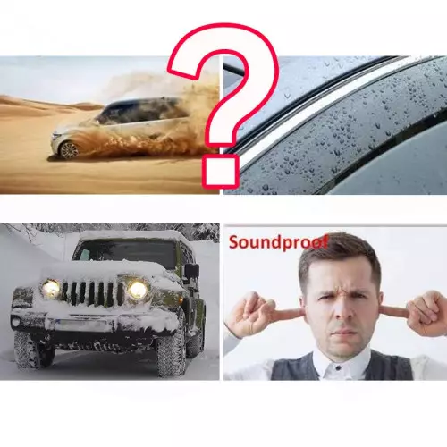 4M Gasket in adhesive rubber bonnet, self-sealing anti-noise