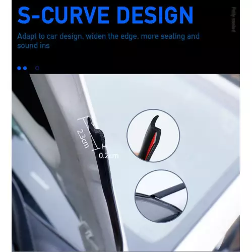 4M Gasket in adhesive rubber bonnet, self-sealing anti-noise