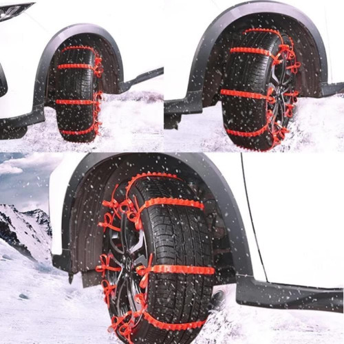 Cadenas de banda desechables para neumáticos antideslizantes de