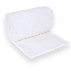 Panneau en feutre aiguilleté fibre de verre haute température