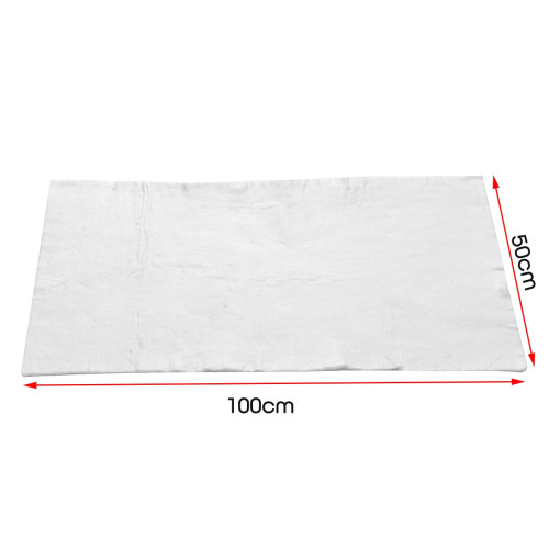 Needled felt panel in fiberglass high temperature thick.