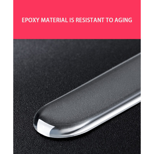 Stoßfester selbstklebender Silikonstreifen für Spiegel und