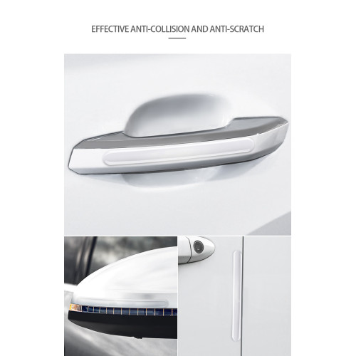 Stripe in silicone antiurto adesivo per specchietti e maniglie