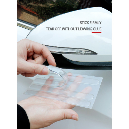 Stoßfester selbstklebender Silikonstreifen für Spiegel und