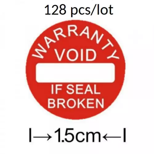 Etichette adesive antimanomissione con sigillo di garanzia -