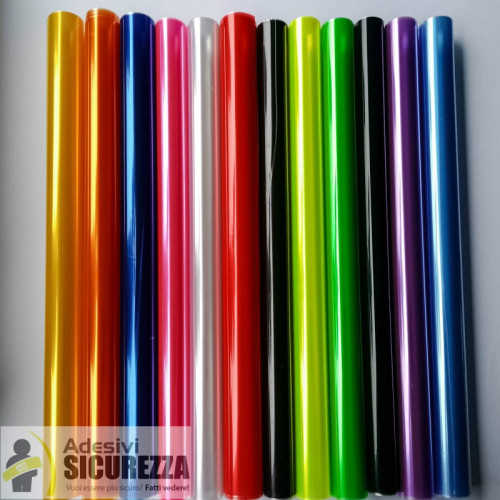 Farbige Klebefolie für die Vorder- und Hinterautoscheinwerfer