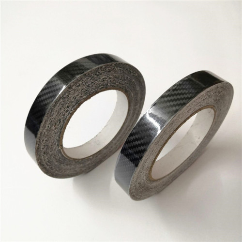 Bandes autocollantes en vinyle à effet carbone – 5 m x 50 mm
