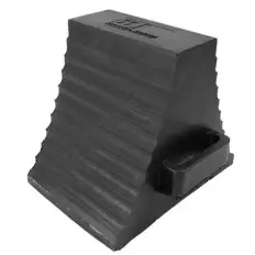 Bordure d'arrête réflechissant cales de roues en caoutchouc dur