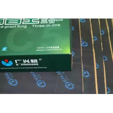 4 feuilles panneaux 3-en-1 antivibrations insonorisants auto 2