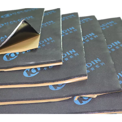 4 Bögen 3-in-1 Auto-Antivibrations-Schalldämmplatten