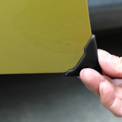 Couvre-coin à 90° pour portière de voiture universelle 2 pièces