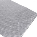 Thermal adhesive panel in fabric and reflective aluminum heat