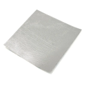 Thermal adhesive panel in fabric and reflective aluminum heat