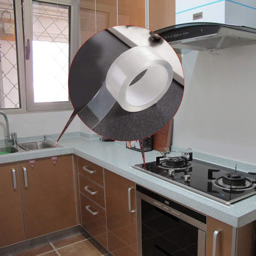 Nastro Adesivo Impermeabile in Acrilico Decorativa Antimuffa