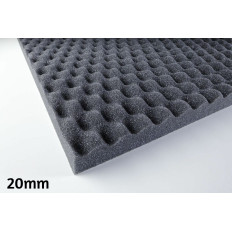 Pyramide cloutée adhésive de panneau d'insonorisation, panneau 2