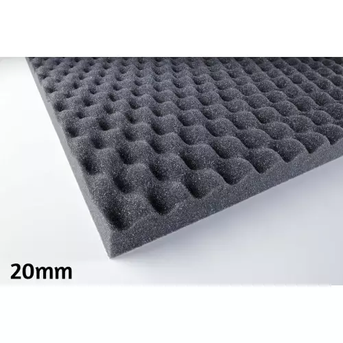 Soundproofing Sponge Panel Adhesive Studded pyramid 50x100
