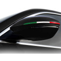 Tricolor Italy adhesive stripes for Alfa Romeo Giulia mirrors