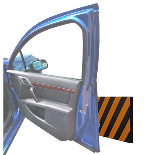 Pare-chocs adhésifs flexibles avec encoches pour murs ronds