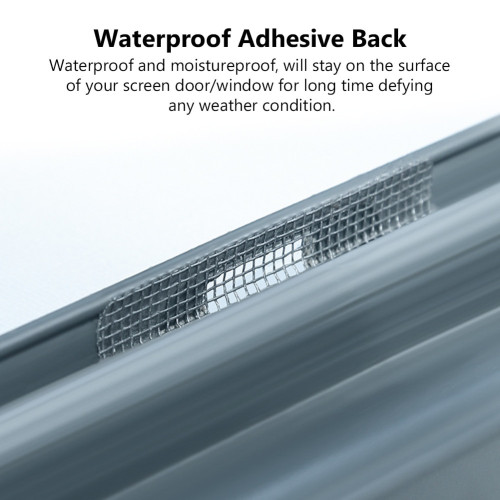 Nastro Patch Ripara Zanzariere Adesivo Telato con Tessuto Fibra