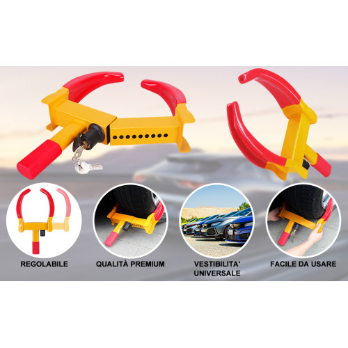 Radklemme Diebstahlsicherung universelle Reifenblockierung