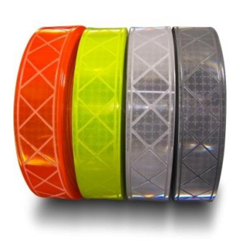 Nastro riflettente microprismatico arancio Reflexite® GP 340