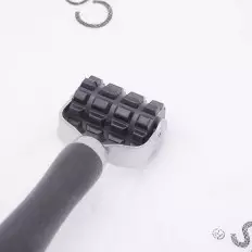 Rolo de pressão para aplicação de painéis fonoabsorventes com 2