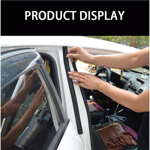1M Adhesive Rubber Seal for Front Car Door Edge B-Pillar Best