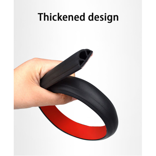 1M Selbstklebende Gummidichtung für VorderTürkante Auto B-Säule