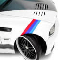 Bonnet/Bumper M3 PVC Stickers for BMW Series E39 E46 E90 X3 X5