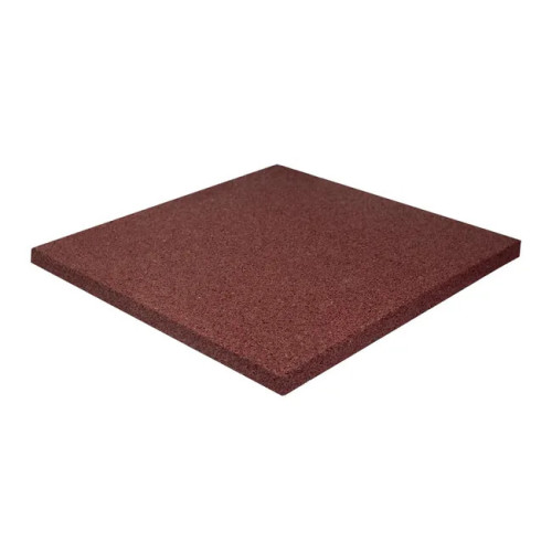 Telhas intertravadas anti-trauma em borracha sintética 40 x 40