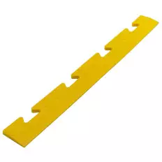 Yellow male / female slide for "Bubble" floor also to delimit