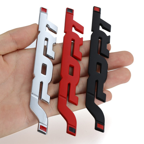 Placa adesiva escrita "SPORT" em relevo de metal 3D Melhor