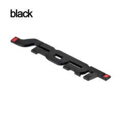 Plaque adhésive avec inscription "SPORT" en métal relief 3D 2