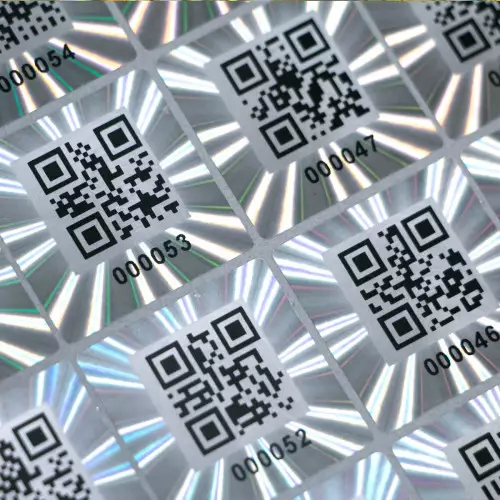 90 Adhesive labels 50mm hologram seals of...
