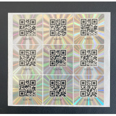 90 etiquetas adesivas Selos de holograma de 50mm de...