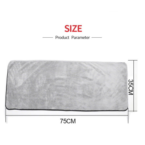 Microfiber Drying and Cleaning Cloth for Polishing with High