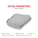 Microfiber Drying and Cleaning Cloth for Polishing with High