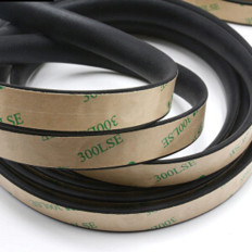 Adhesive rubber for sealing front / rear windshield and sunroof 2