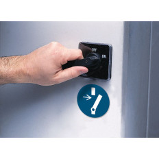 Mandatory Signs ISO 7010 "Disconnect power before starting work 2