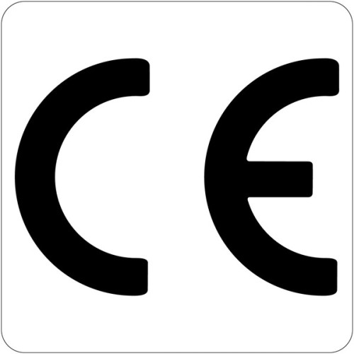 Etichette marcatura CE Conformità Europei con adesivo