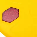 Catadióptrico rodoviário refletor amarelo 140x140x20mm Melhor