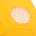 Catadióptrico reflectante vial amarillo 140x140x20mm Mejor