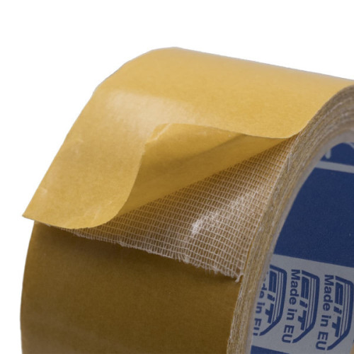 Double-sided tape for carpet - GAUZE - neutral - 260my - 25m