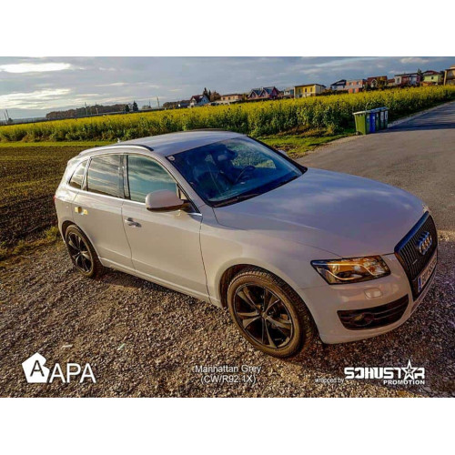 APA glossy Manhattan grey adhesive film made in Italy car