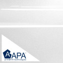 APA glossy pearlescent white adhesive film made in Italy car