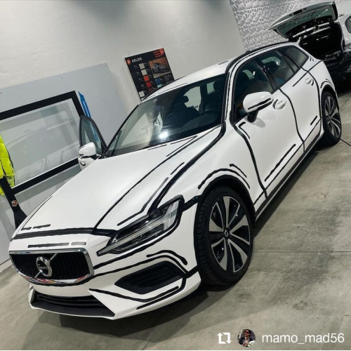 APA satin matt Weiß Klebefolie made in Italy Car Wrapping h152